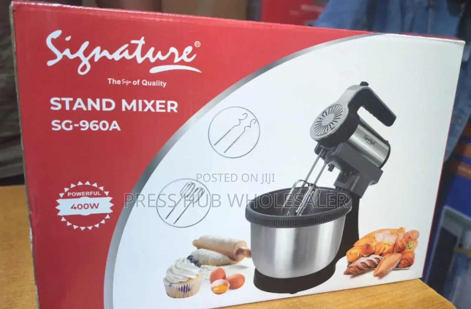 Signature Sg-216s Stand Mixer.