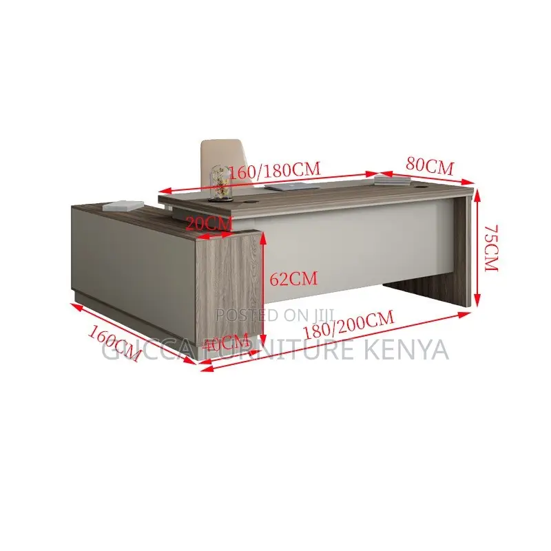 1.8 Meters Executive L-shaped Boss Table