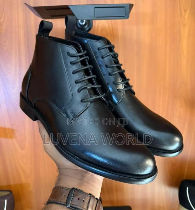 Black John Foster Boots - main view