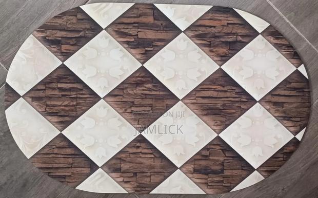 Oval Shaped 3d Rubber Bottom Doormat - Tr - thumbnail 6