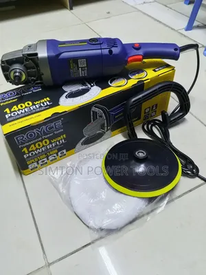 Heavy-Duty 1400w Royce Electric Angle Polisher