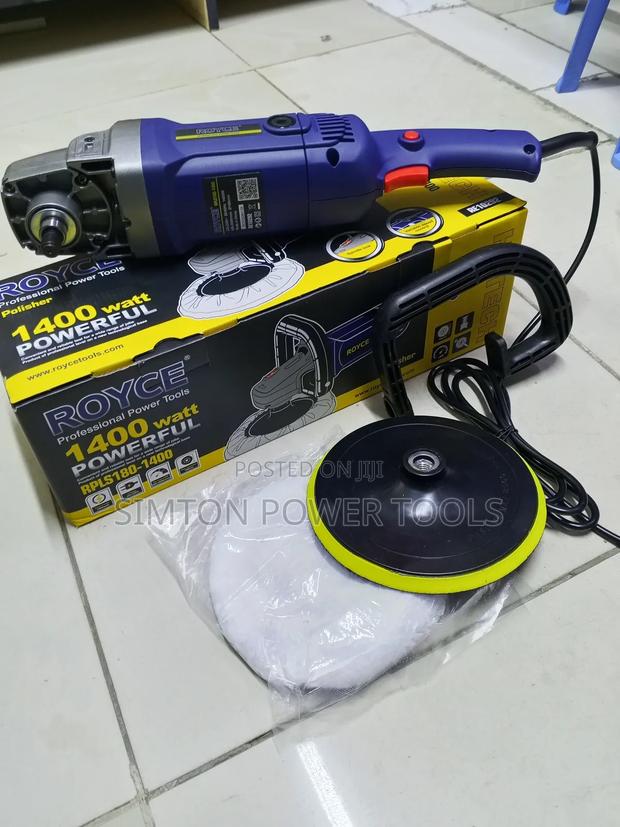 Heavy-Duty 1400w Royce Electric Angle Polisher