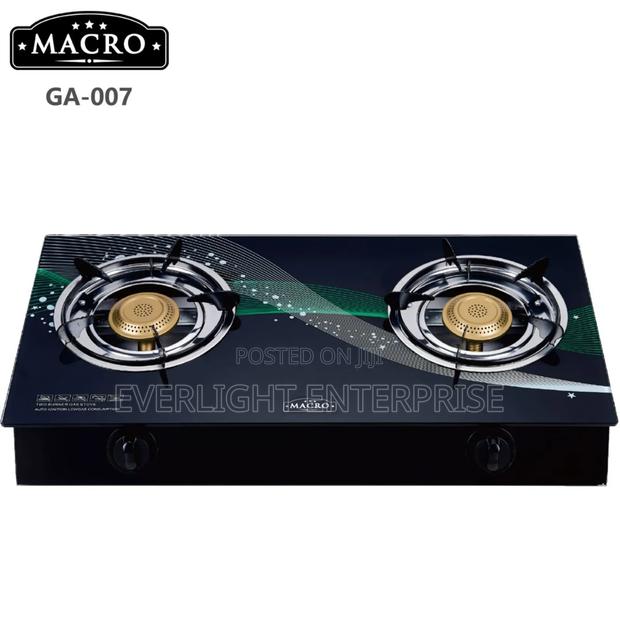 Nunix Macro 2 Glass Burner Cooker