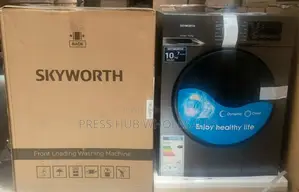 Skyworth 10kg Front Loading Washing Machine""""""