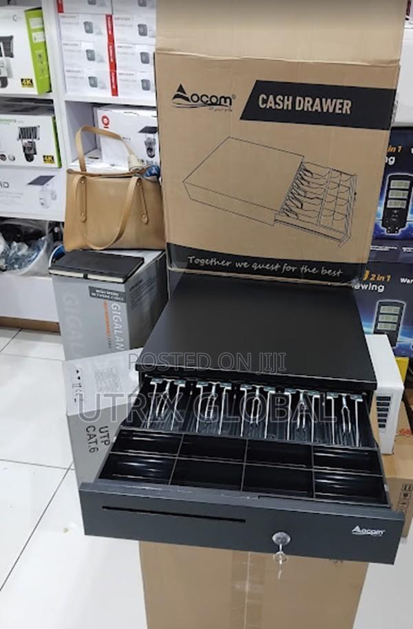 Strong Metal Pos Drawer Five Slot Money Storage