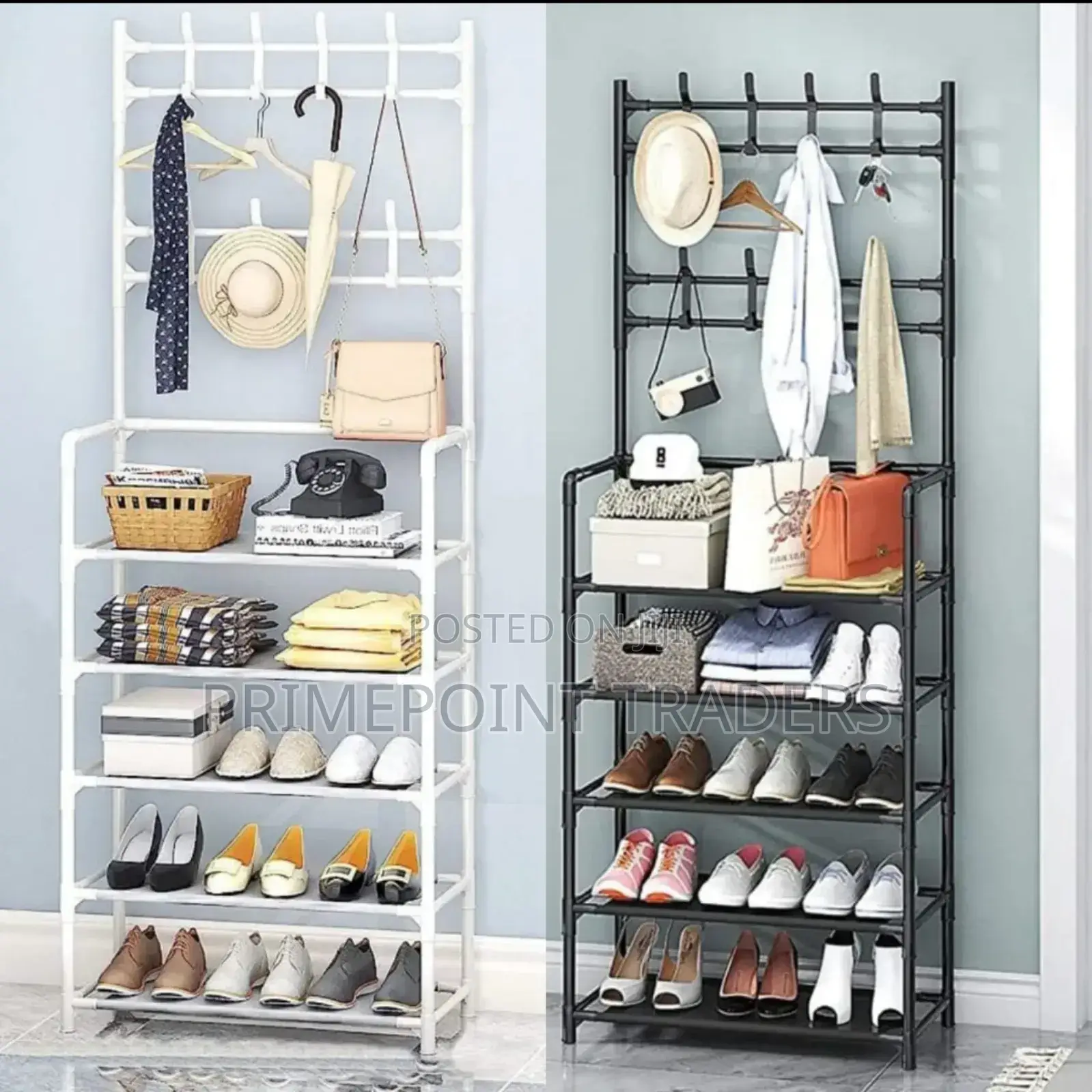 5 Tier Shoe Rack Organizer