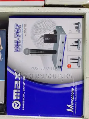 Omax Dh-767 Professional Wireless Microphone System, a Versatile