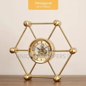 Hexagon Desktop Clock