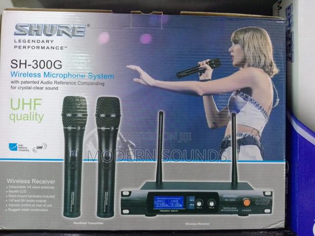 Shure Sh-300g Uhf Wireless Microphone System. - main view