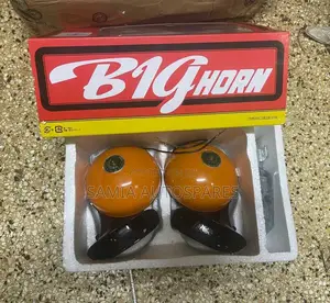 Pair of Bighorn Car Horns 12v