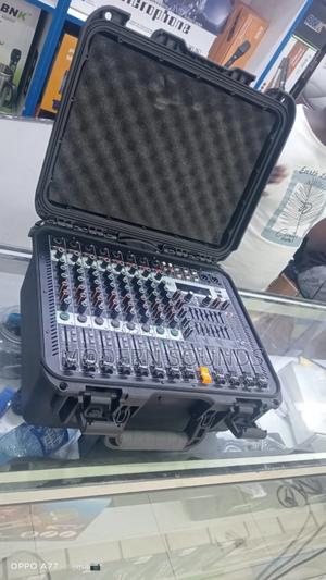 8-Channel Professional Powered Mixer Housed in a Protective Case. - thumbnail 2