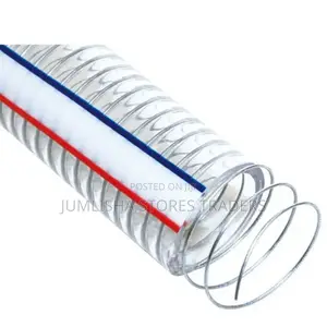Heavy Duty Suction Pipe Clear Wired 2.5"*30 Metres