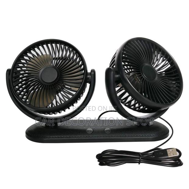 Usb Powered Double Fans - main view