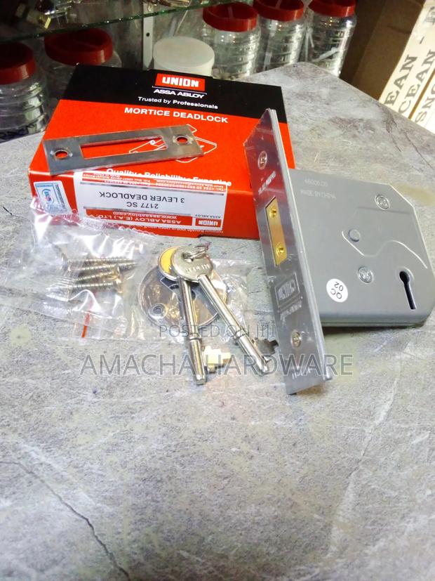 3 Lever Union Dead Lock - main view