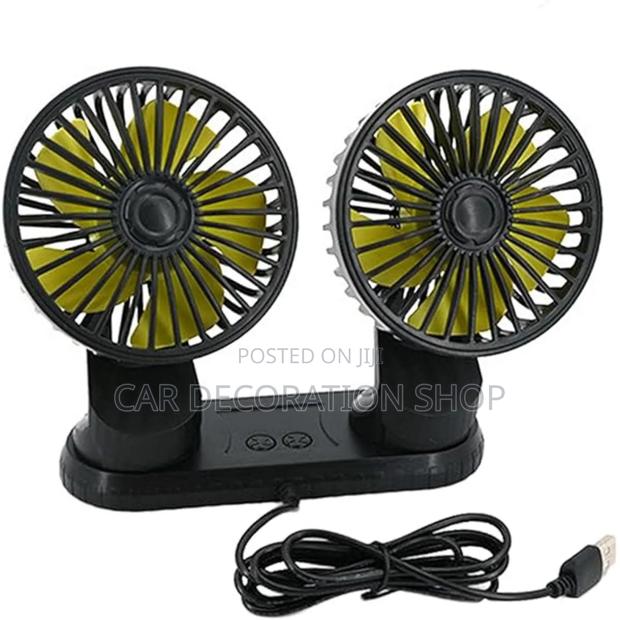 Office,Home,Car Double Usb Cooling Fan - main view
