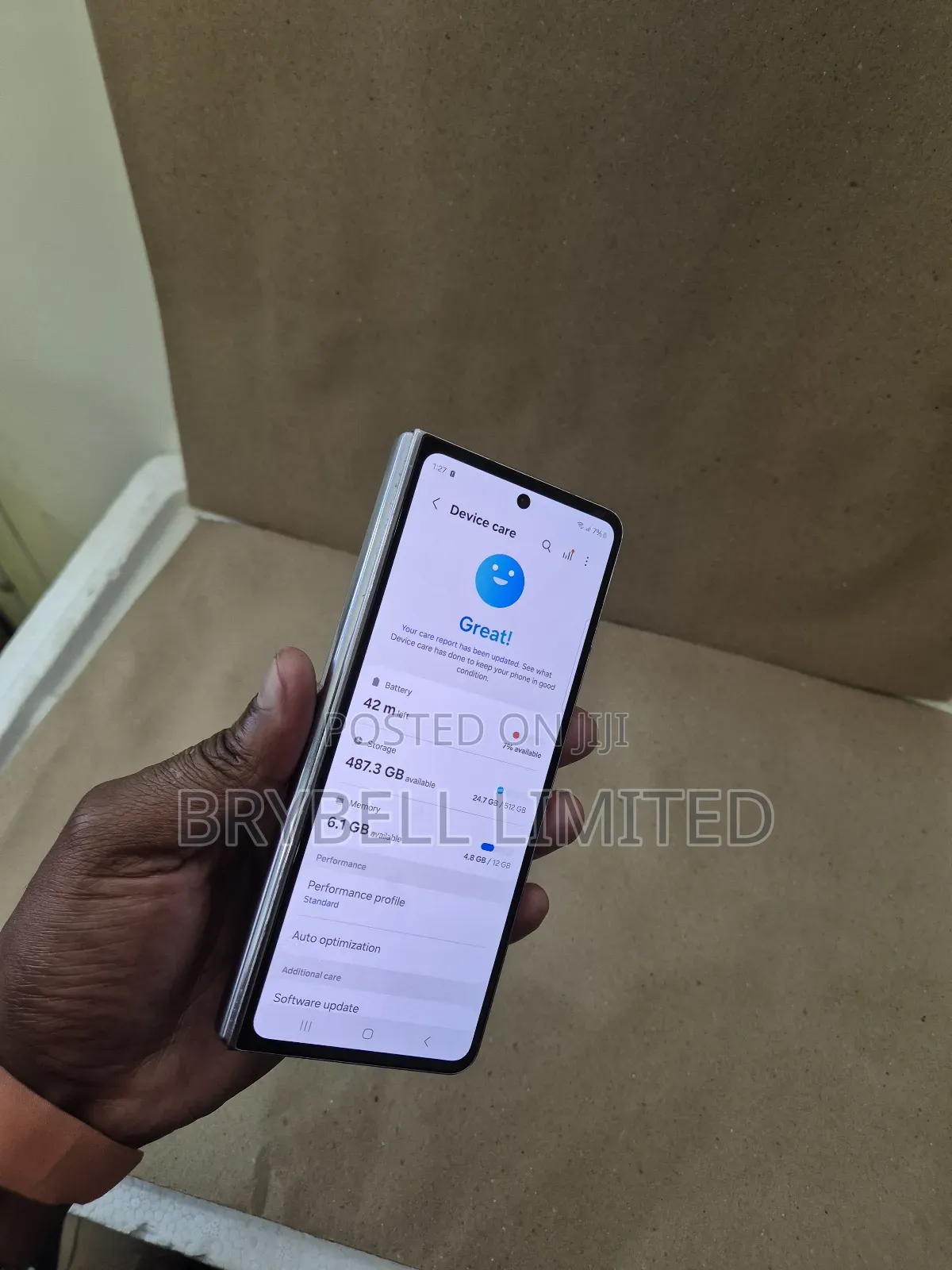 Samsung Galaxy Z Fold 5 512 GB Blue