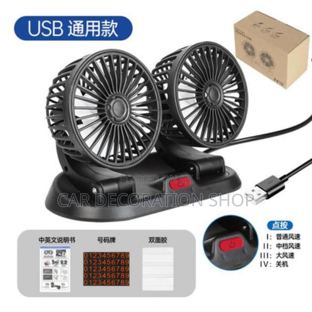 Portable Usb Fan Double Blade - main view