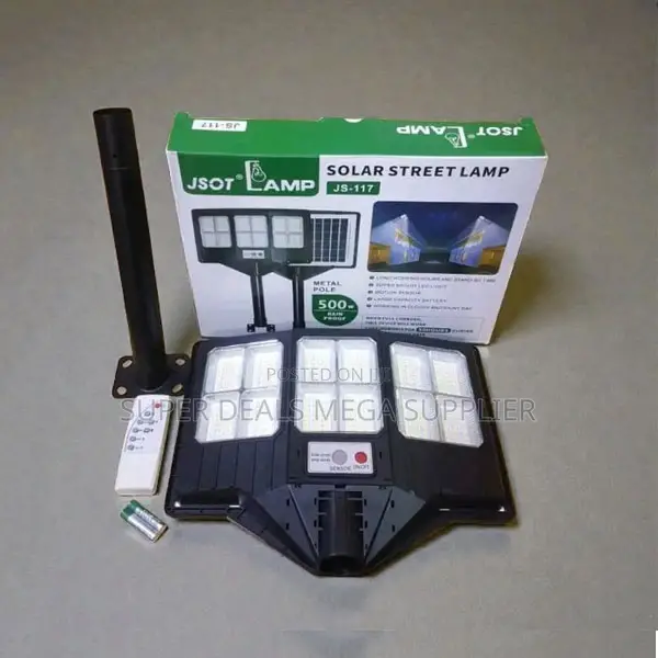 Fast Charging Technology 500 Watts Oudoor Security Solar Street Light
