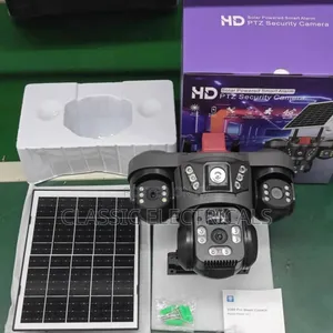 4g PTZ 3 in 1 Solar CCTV Camera