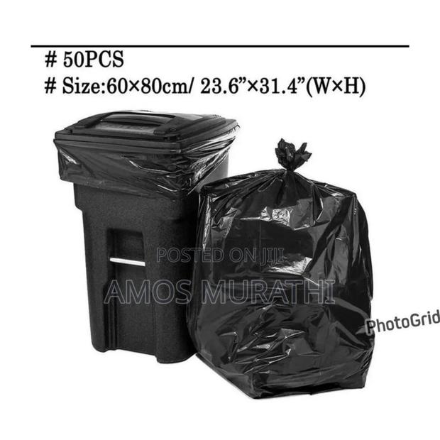 50pcs Large Garbage Bags - main view