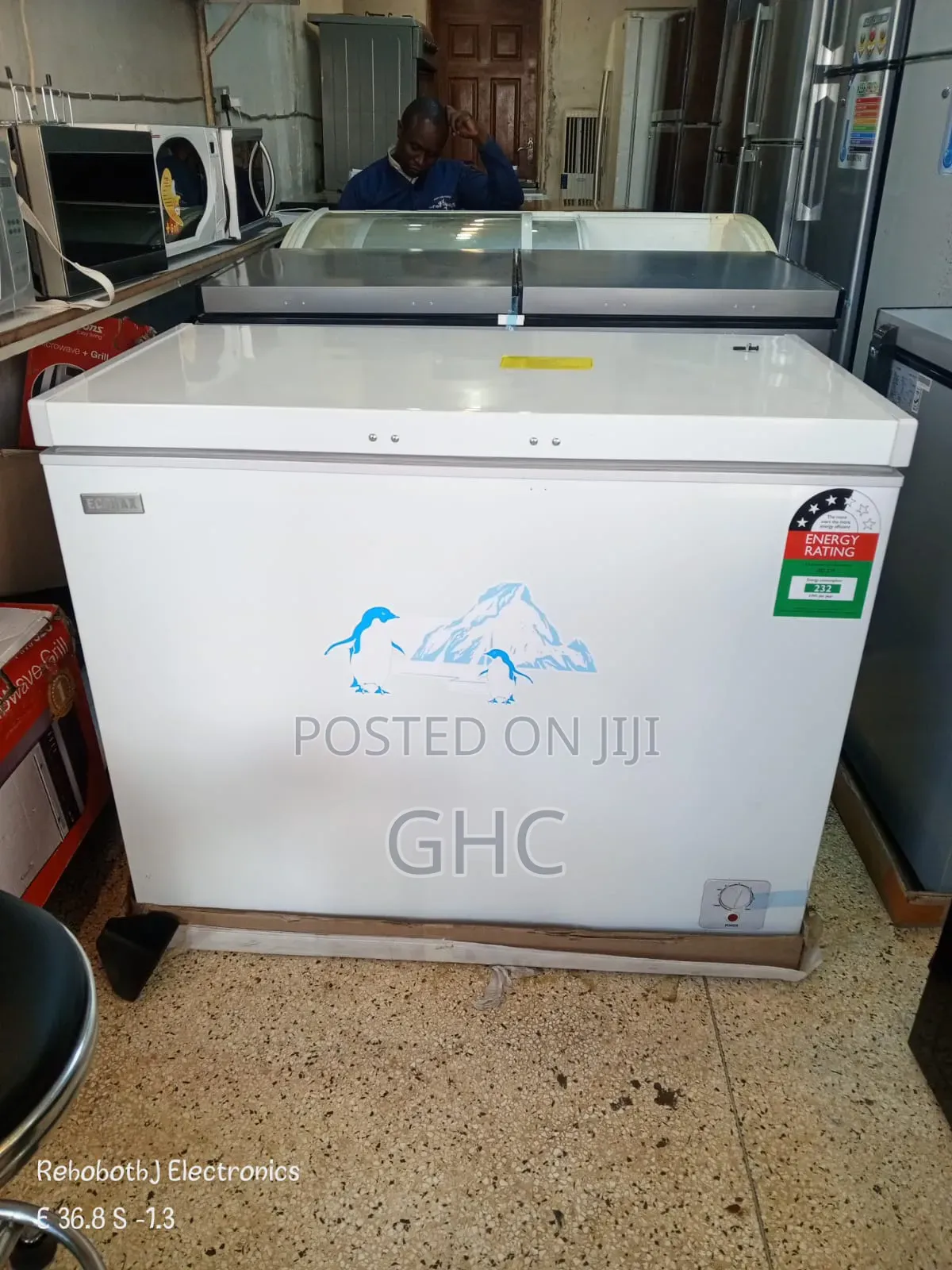 (White ) Chest Freezer 220l