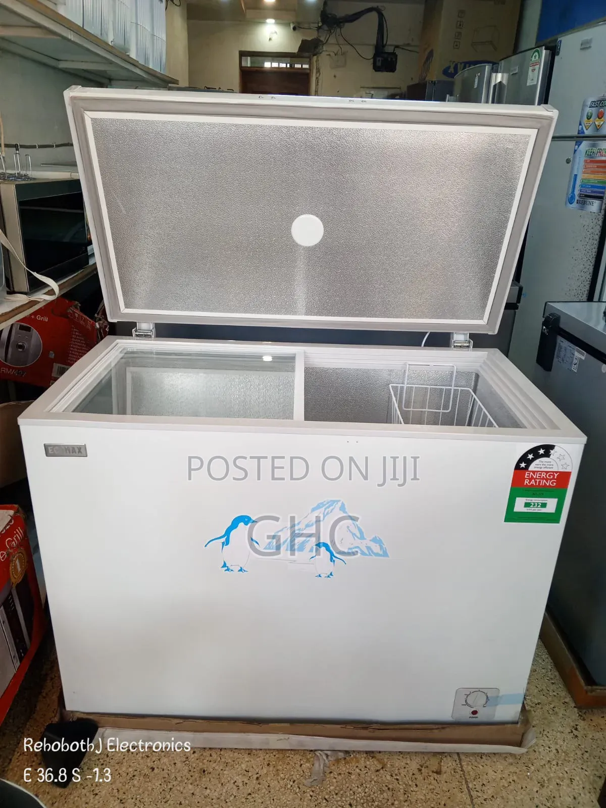 (White ) Chest Freezer 220l