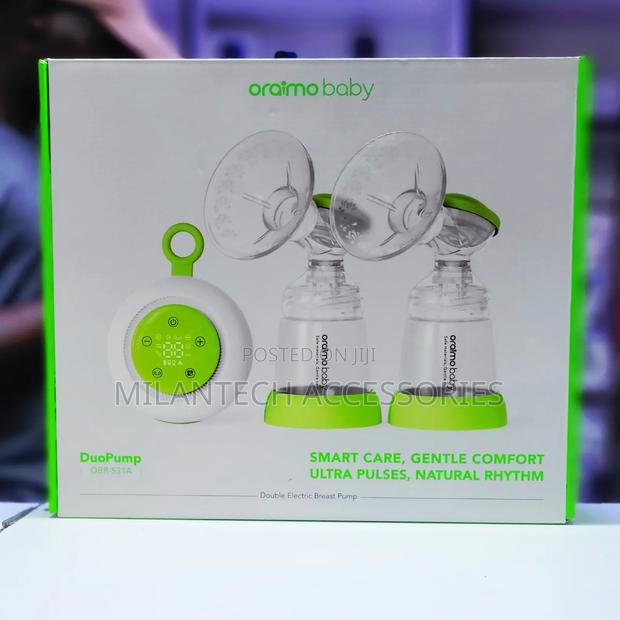 Oraimo Doupump Electric Bpa-Free Micro-Vibration Breast Pump - main view