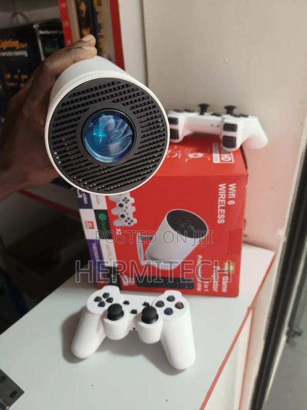 Gaming Console Projector Resolution Comes With Gaming Pads - main view