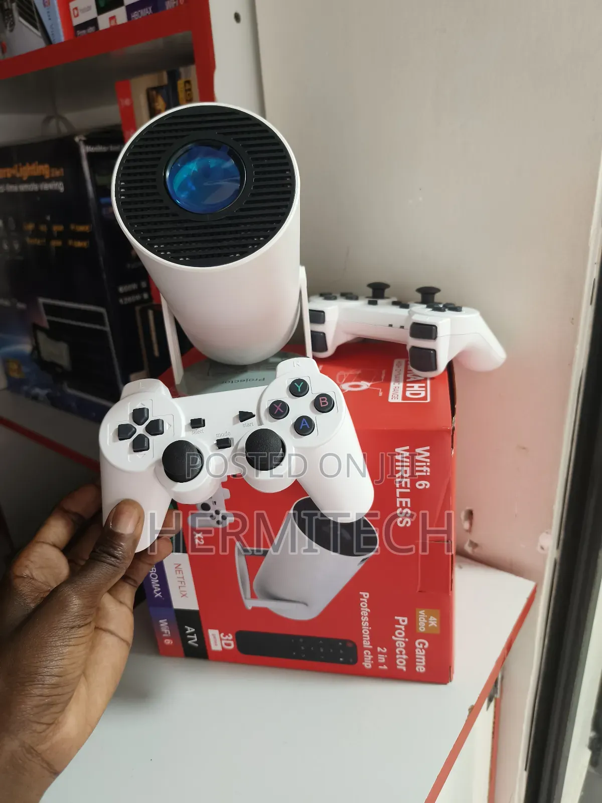 Gaming Console Projector Resolution Comes With Gaming Pads
