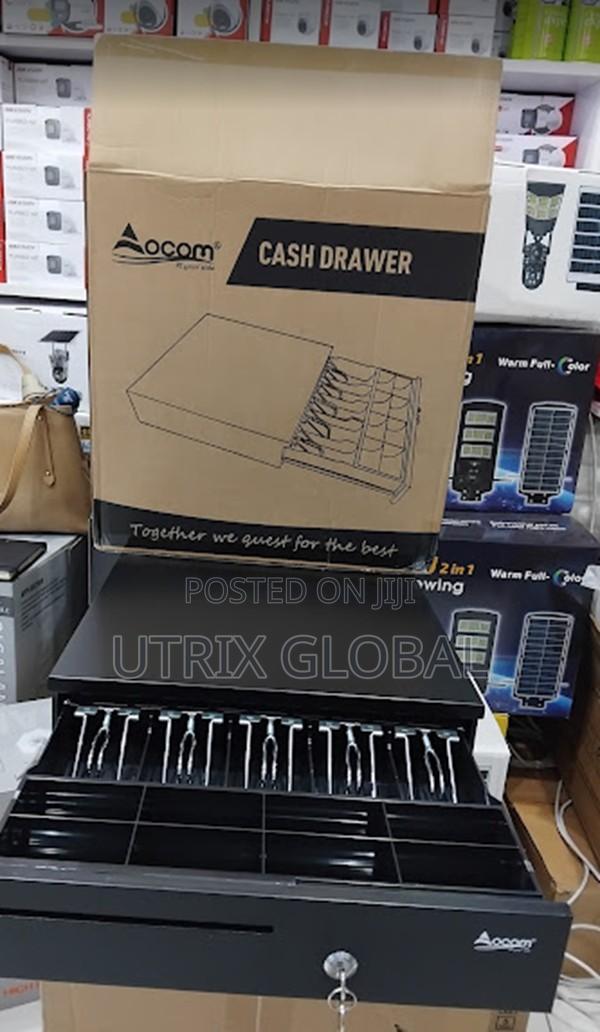 Fast Open Pos Cash Drawer Five Slot Storage