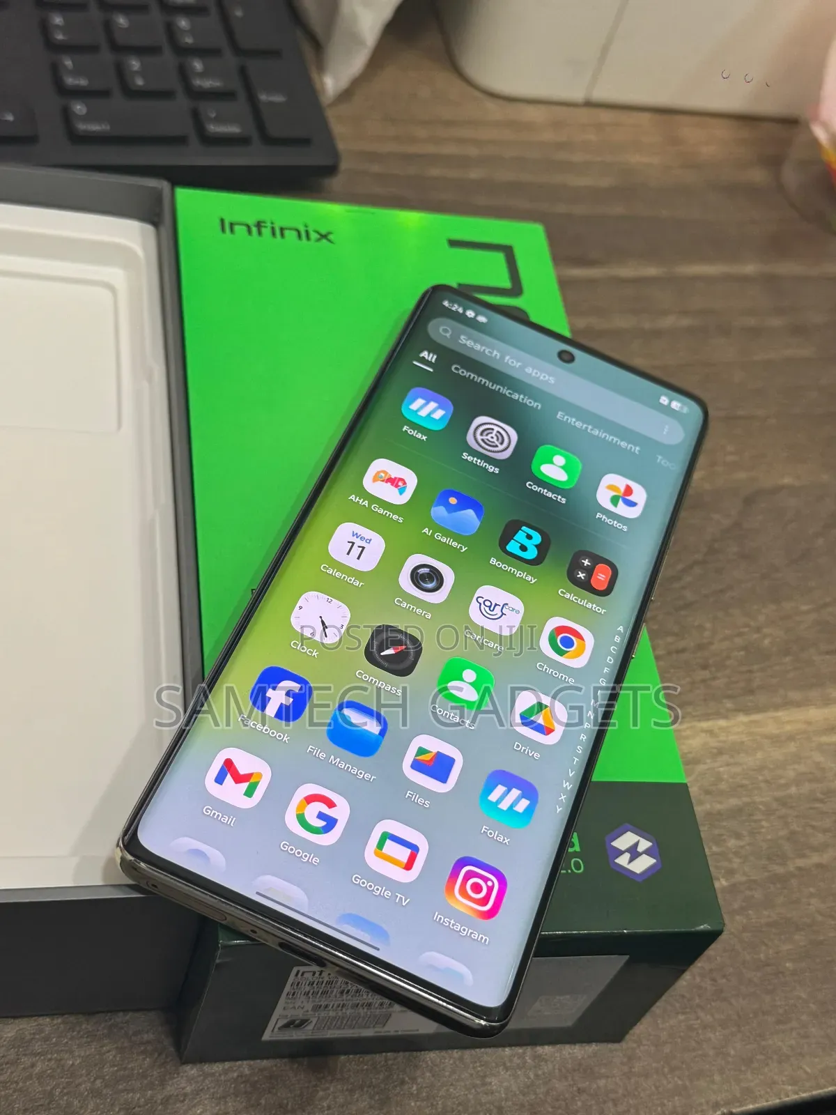 Infinix Note 40 Pro 256 GB Green