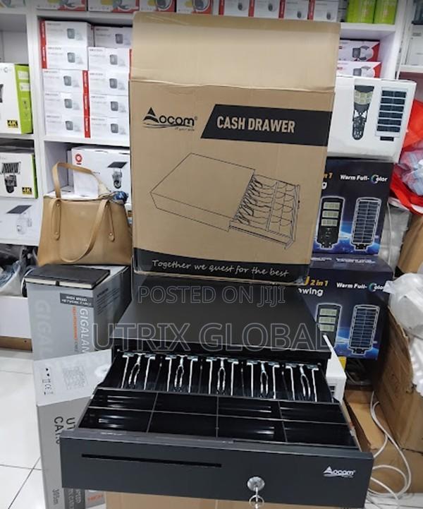 Shop Counter Cash Drawer With Five Compartments