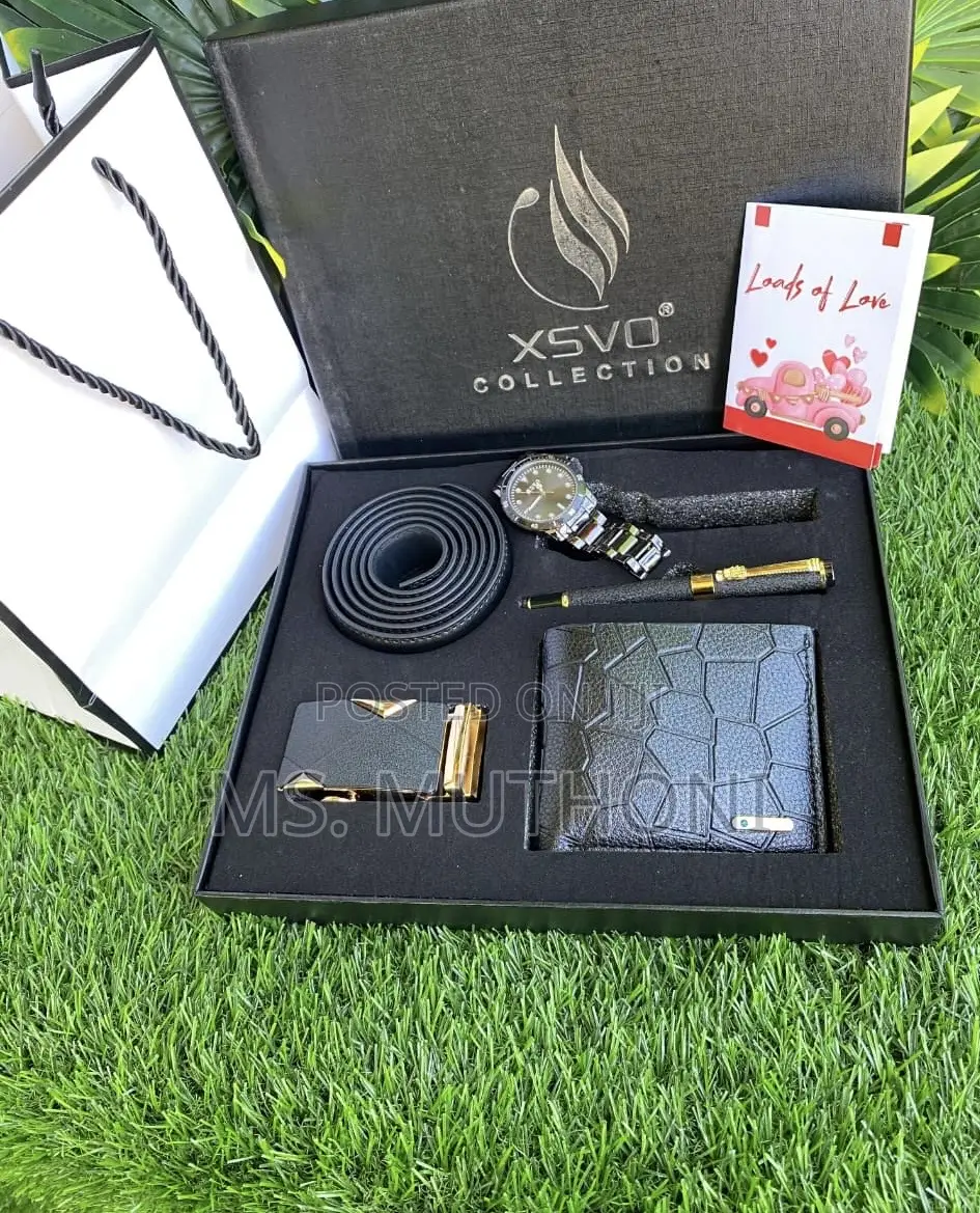 Executively Packaged Gents Gift Set ; Valentines / Birthday Etc
