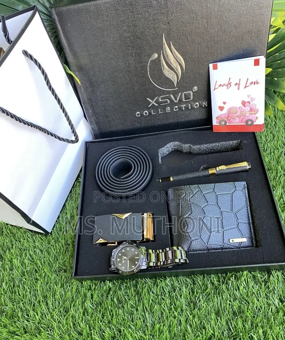 Executively Packaged Gents Gift Set ; Valentines / Birthday Etc