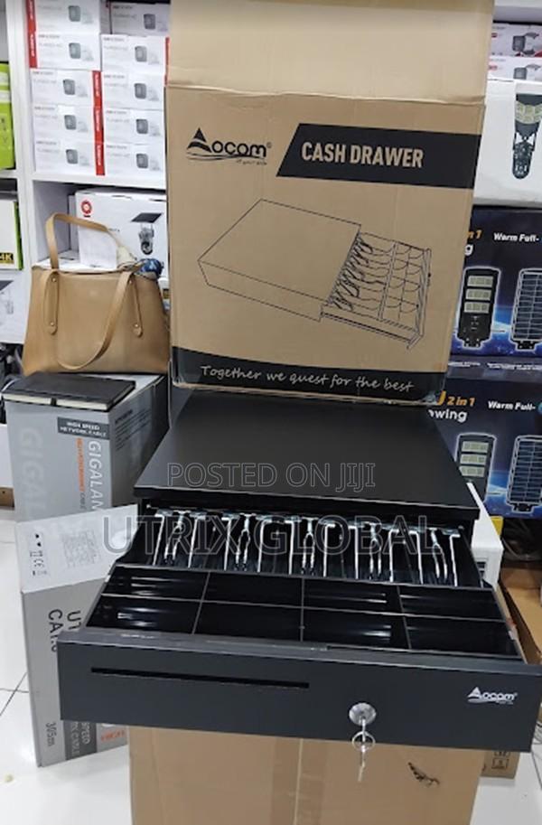 Business Cash Drawer Five Slot Lock And Key