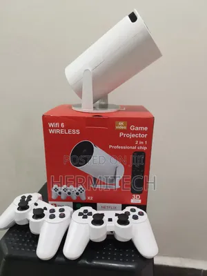 Gaming Projectors Hy300 With Games and Gaming Pads