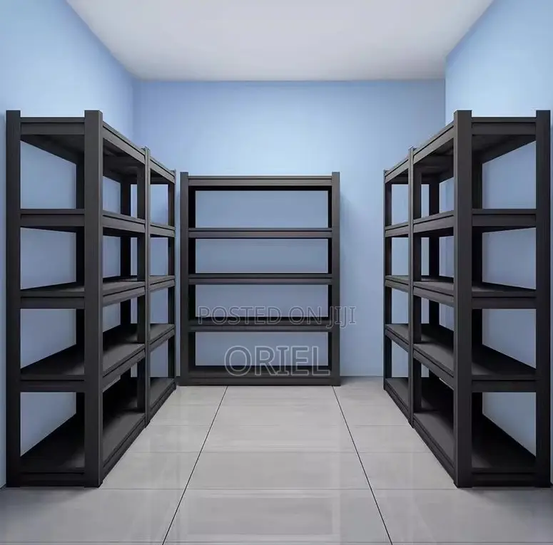 Garage Shelves; High-Capacity Heavy-Duty Garage Shelving System