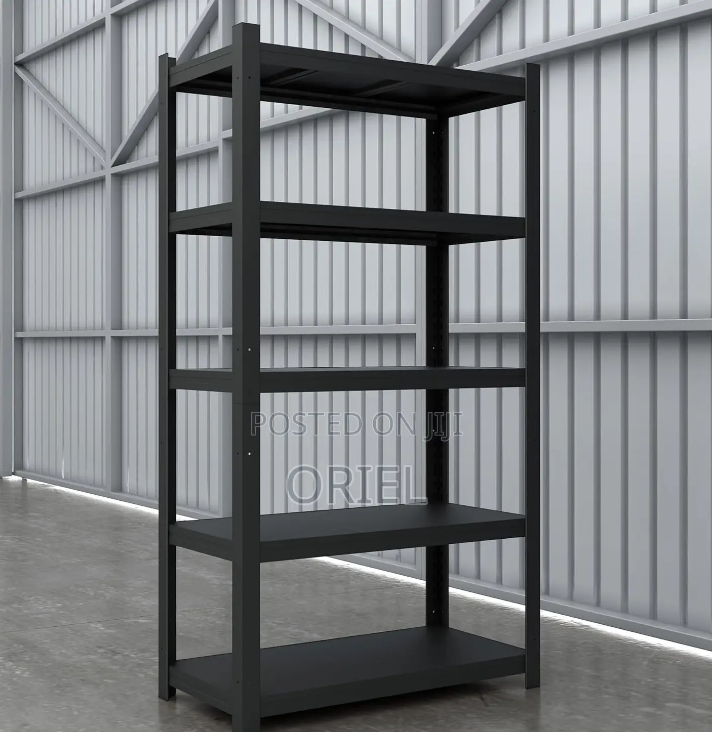 Garage Shelves; High-Capacity Heavy-Duty Garage Shelving System