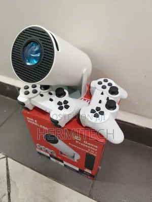 Gaming Projectors With Consoles Games and Gaming Pads A