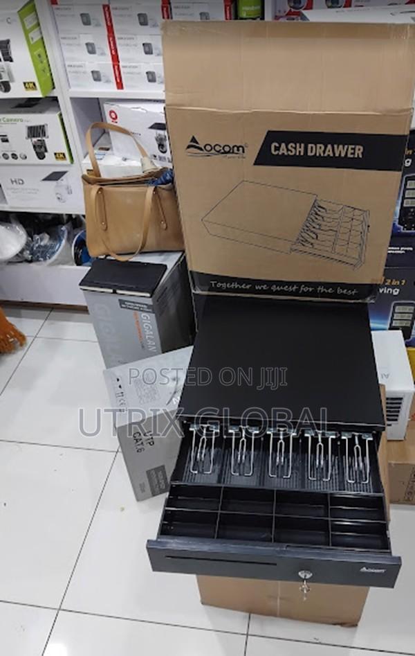 Anti Theft Cash Drawer Five Slot Retail Use