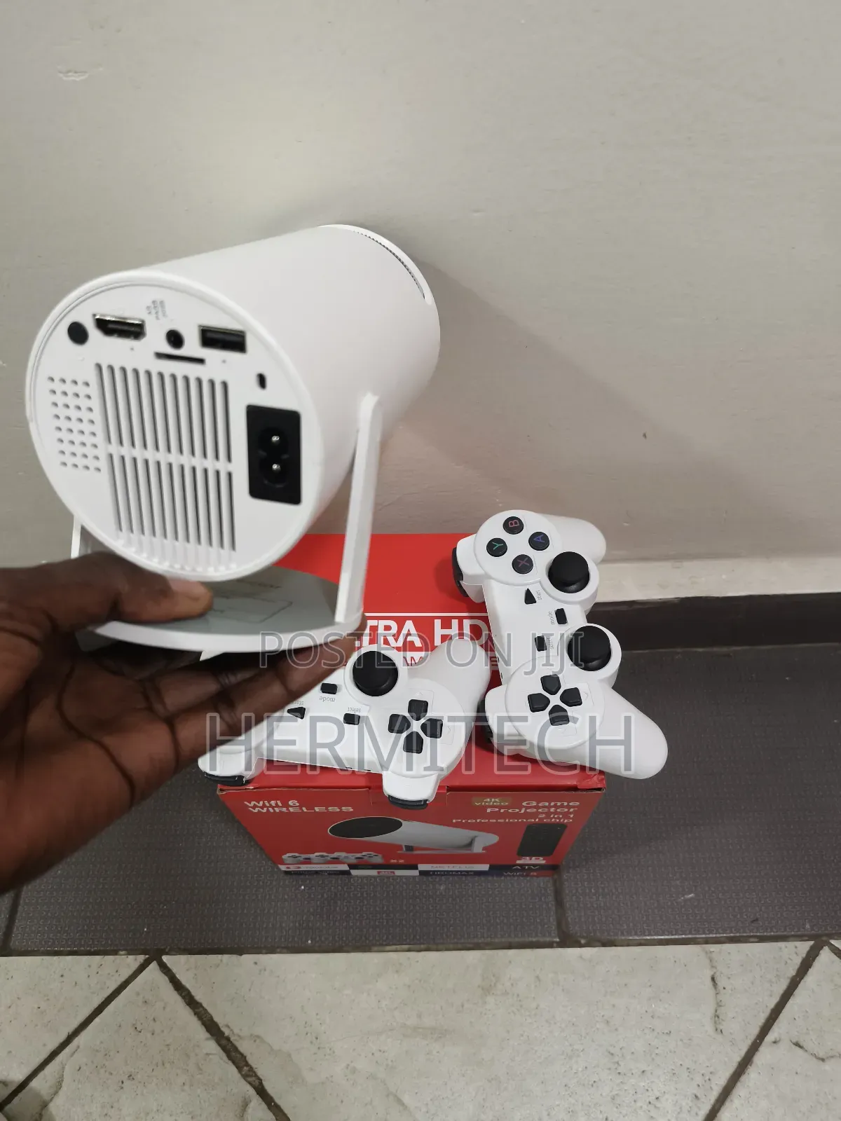 Hy300 Projector Resolution With Games and Consoles Pads