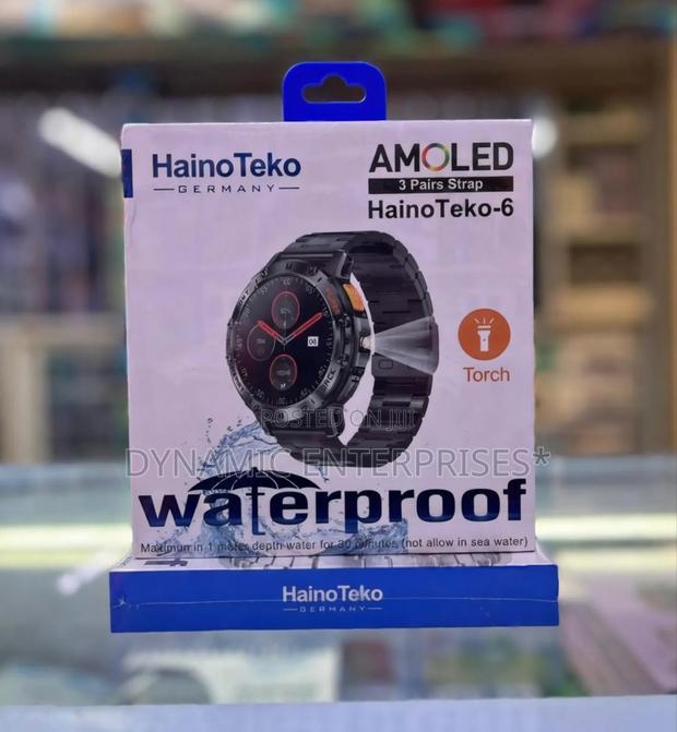 Hainoteko-6 Smartwatch - main view