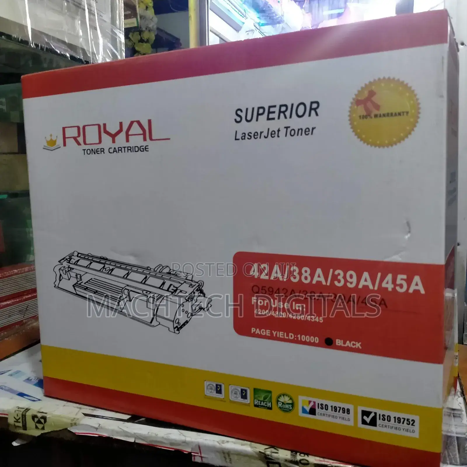 42a/38a/45a Royal Compatible Toner