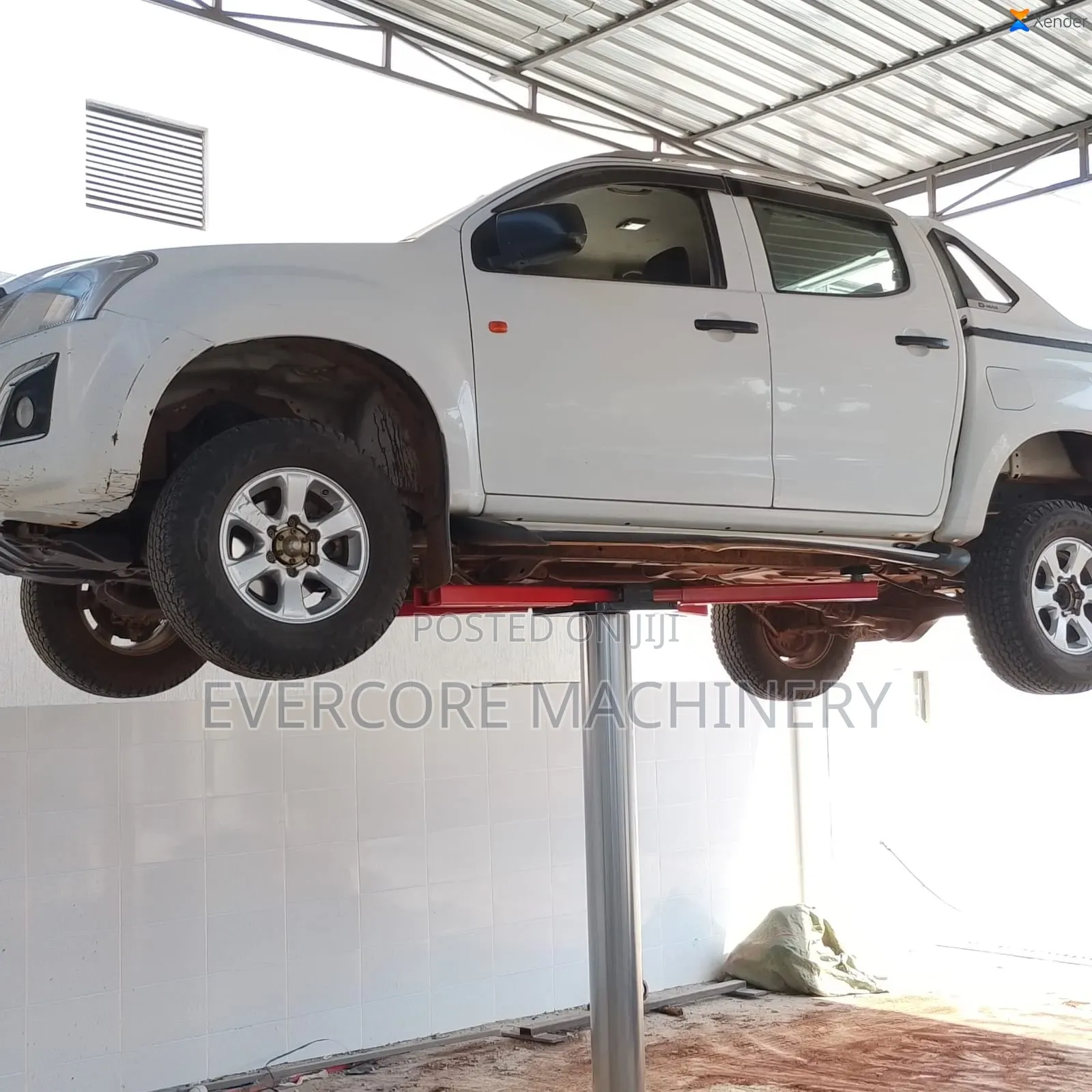 Commercial Single Post Underwash Carlift Machine 4tonne Capacity.