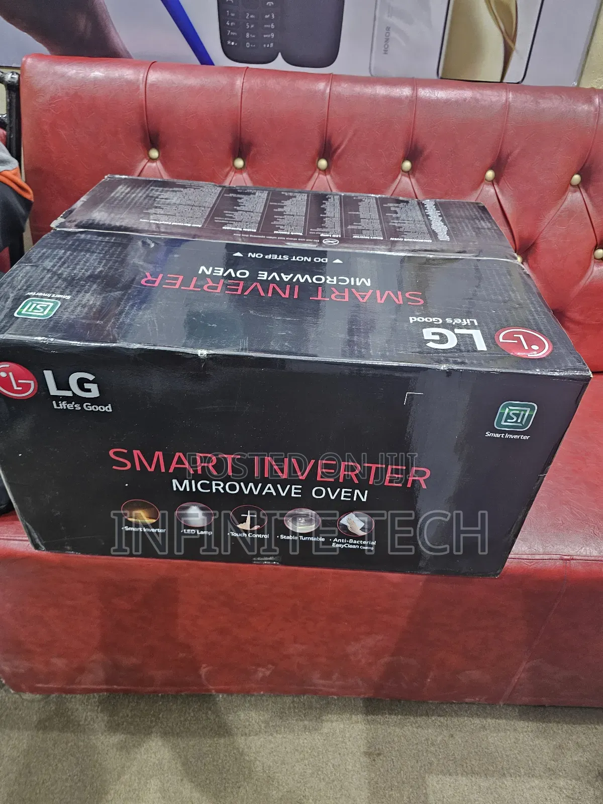 Lg Ms2595cis Neochef Solo Microwave Oven, 25l - Easycleantm