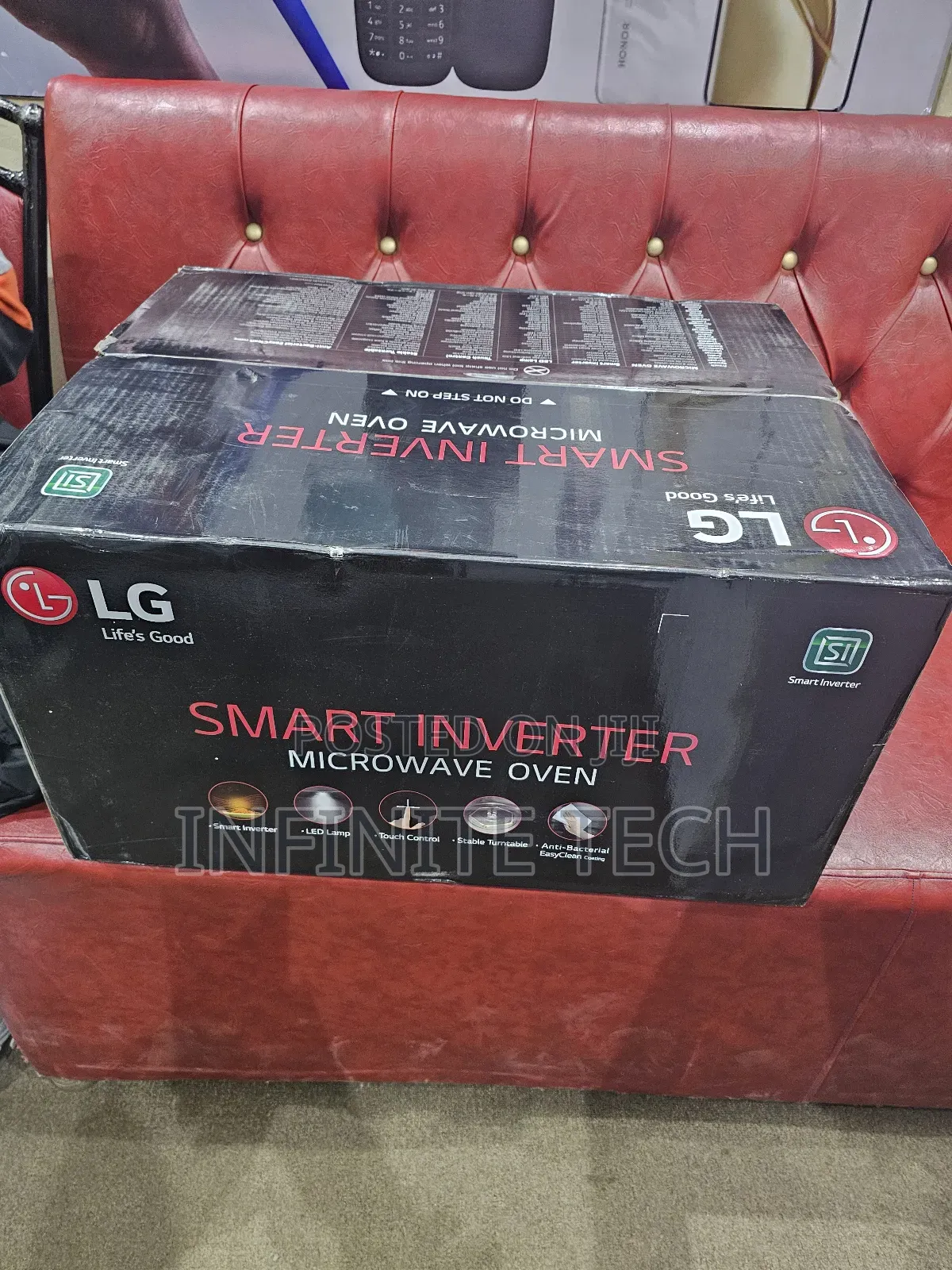 Lg Ms2595cis Neochef Solo Microwave Oven, 25l - Easycleantm