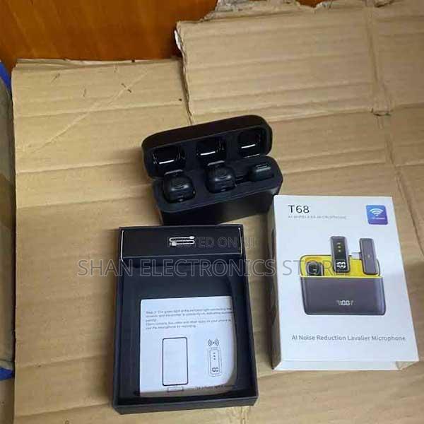 Ireless Microphone With Charging Box,Noise Cancellation Microphone