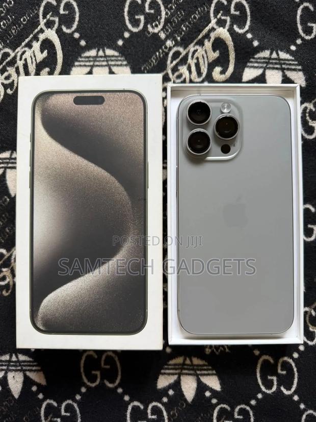 Apple iPhone 15 Pro Max 256 GB Gray - main view