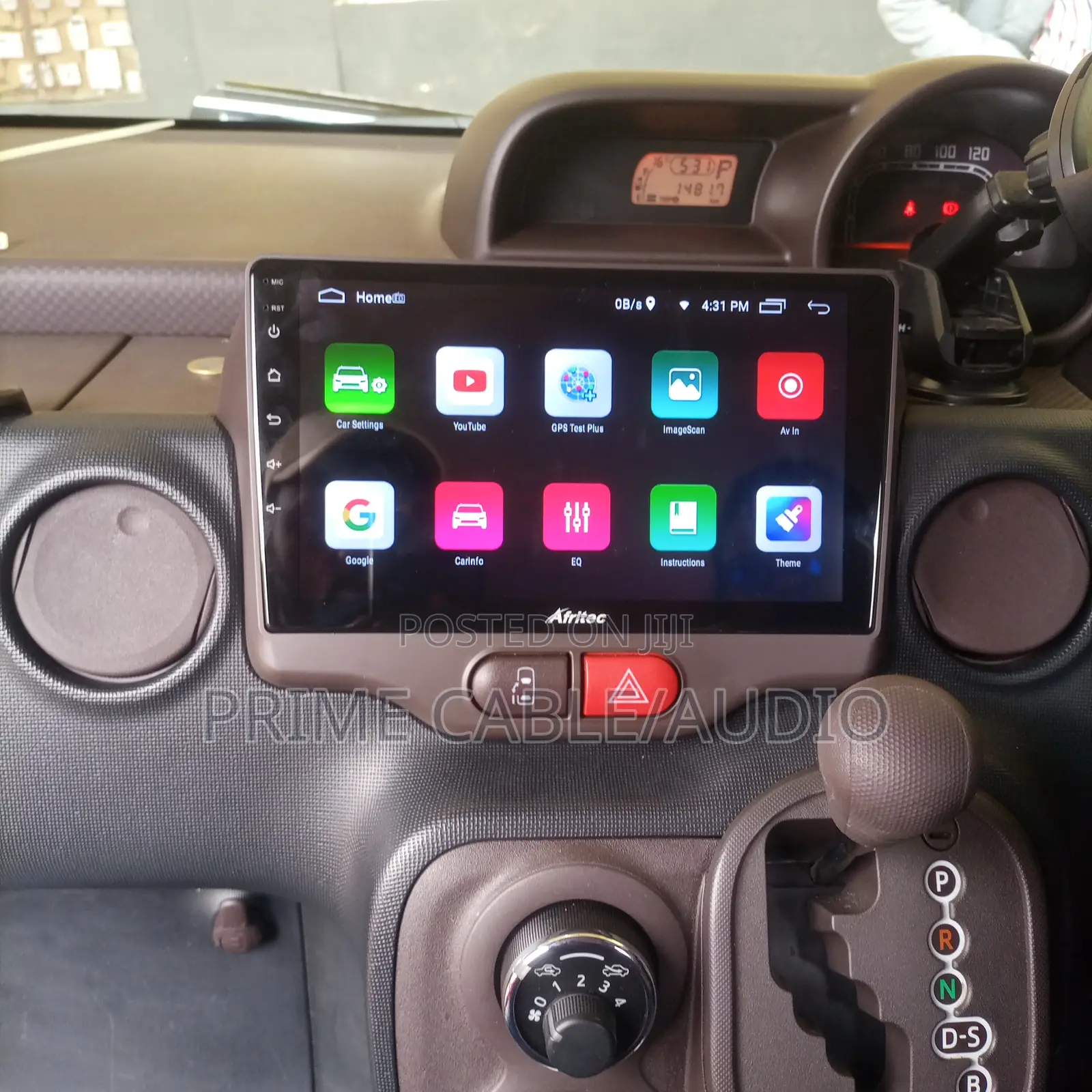 Toyota Spade Fitted With 9 Inch Radio Plus Frame