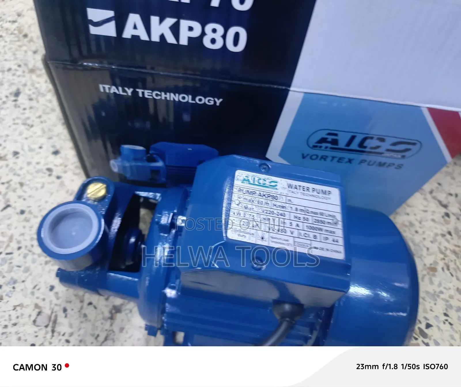 1hp Aico Water Pump